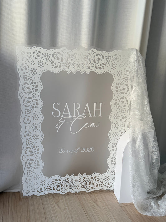 Panneau Lace - 80x60cm