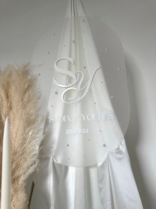 Panneau Perlé Givré